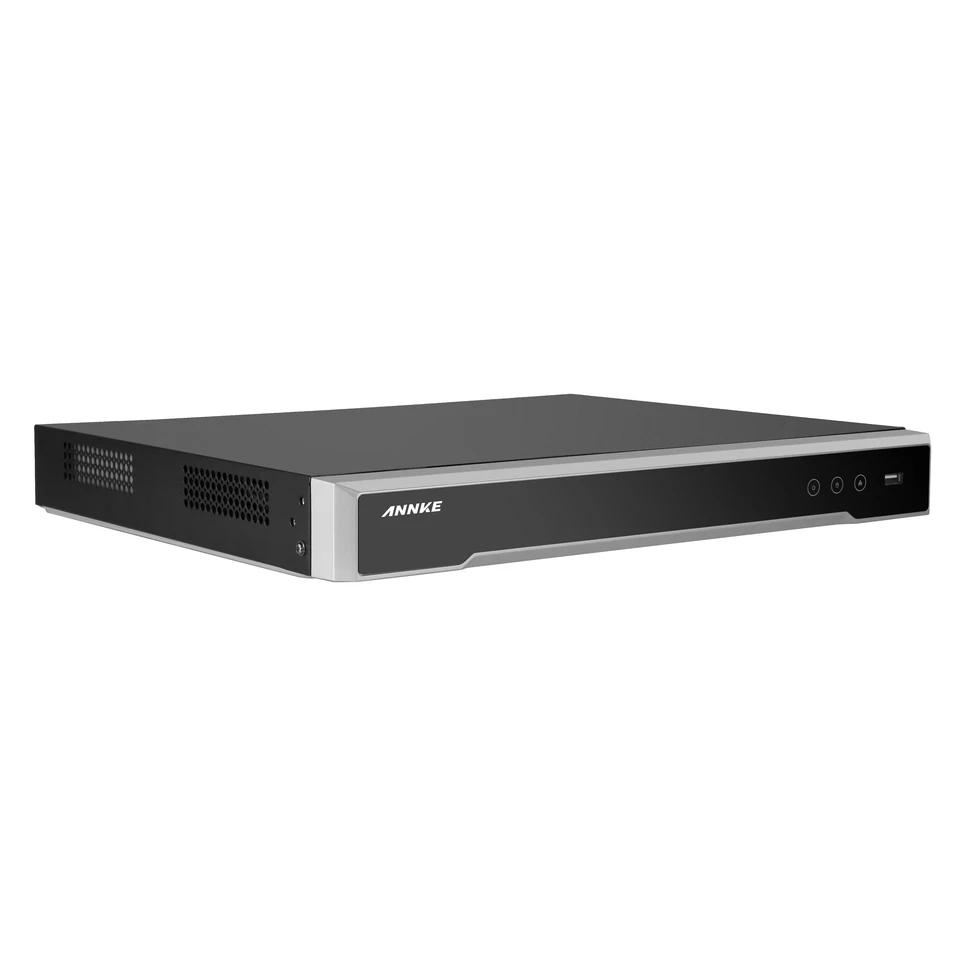 Annke H.265+ 16Ch 8MP Poe NVR Video Recorder Detector Detection 8K HD Security Secureillance Network Video Recorder pre IP fotoaparát