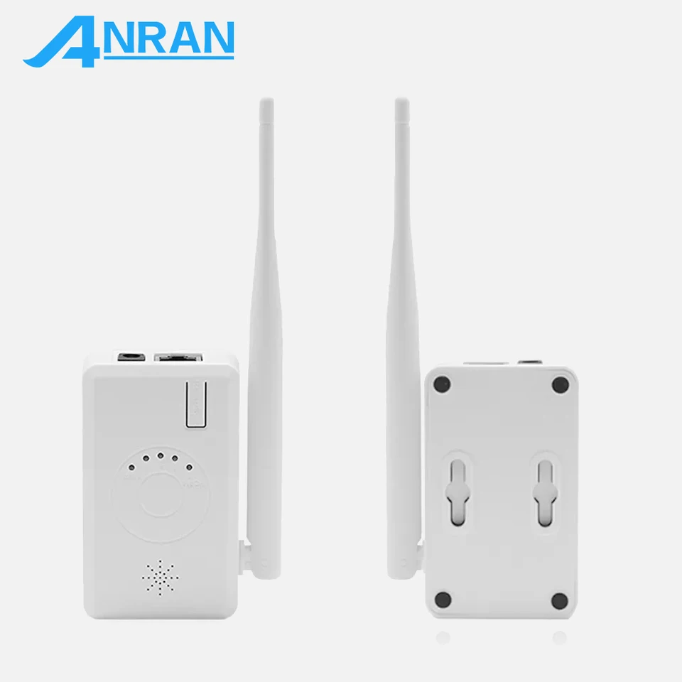 ANRAN Universal IPC Router/OPEATER Rozšírte sortiment WiFi pre bezdrôtový kamerový systém domácej bezpečnosti (1ks)