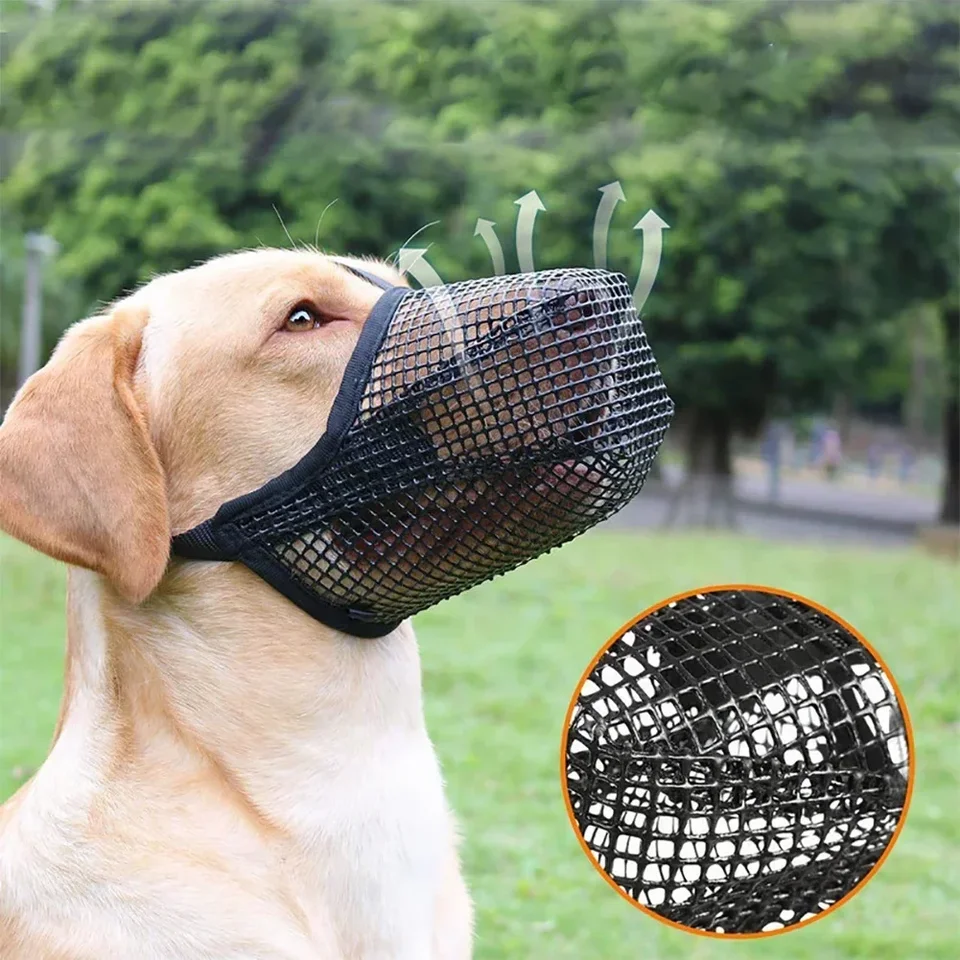 Anti kôpka uhryznutá psie psie psie ústa ústa maska ​​pre psov pre psov dlhé ústa Doggy Používajte detské psie náhubky