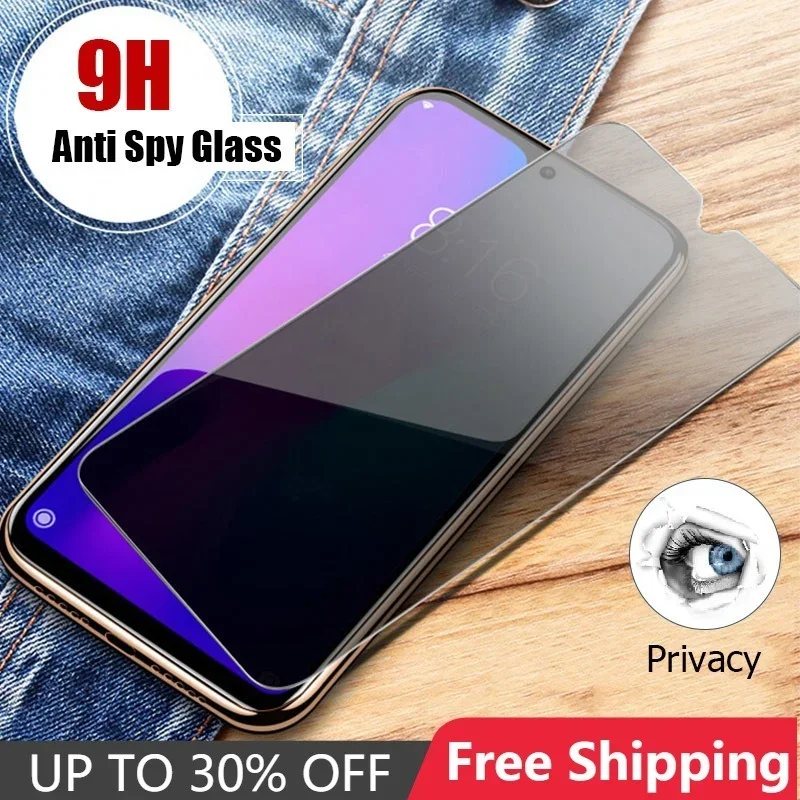 Anti peeking temperované sklo pre Samsung A50 A50 A40 A30 A20 A40 A70 Anti Spy Screen Chráni pre Samsung A 50 40 30 20 10 70 sklo