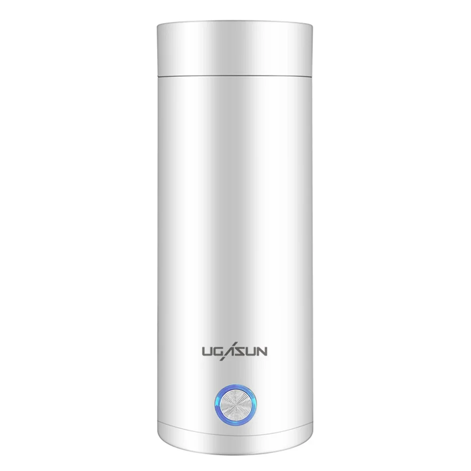 Anti-Scald 400 ml elektrickej horúcej vody Kampovanie Smart Izolácie Kettles Fľaša na vodu na pitie horúceho čaju Kávové mlieko