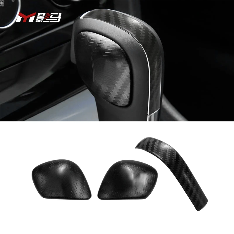 Anti-sklip Automatická manuálna manuána z nehrdzavejúcej ocele prevodovky prevodovky prevodovky pokrýva kryt gombíka Golf Golf 7 MK7 7,5 cc Pasatka