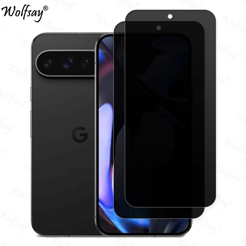 Anti-spy temperované sklo pre Google Pixel 9 Pro ochrana ochrany osobných údajov Google Pixel 9 Pro XL Glass pre Google Pixel 9 Pro Glass