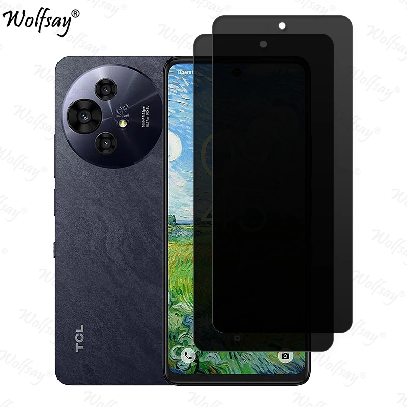 Anti-spy temperované sklo pre TCL 50 pro nxtpaper súkromia chránič TCL 50 PRO nxtatper Glass pre TCL 50 PRO NXTPAPE GLOSE