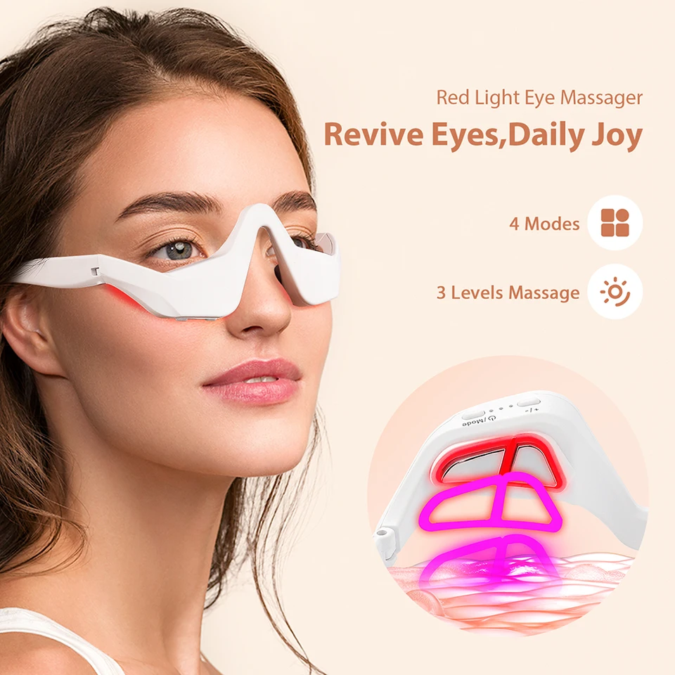 Anti-starnutie očí Massager Eyes Eyes únava relaxácia zmierňuje tmavé kruhy EMS Masáž starostlivosti o oči EMS