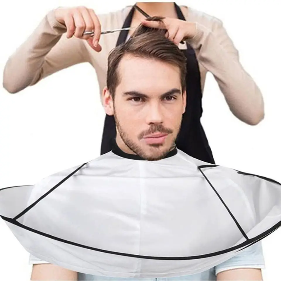 Anti-statické strihanie vlasov Cape Cape zabalenie vodotesných vlasových farbív Nástroje na strihanie plášťa Opätovne použiteľné zafarbené vlasové šál pre salónový náradie