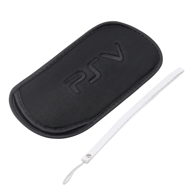Anti-šokové mäkké krytiny pre nosenie puzdra pre puzdro pre vrecko pre Sony PS Vita 1000 PSV 2000 Gamepad Case Black Carry Bag Shell Shock odolný prenosný prenosný prenosný