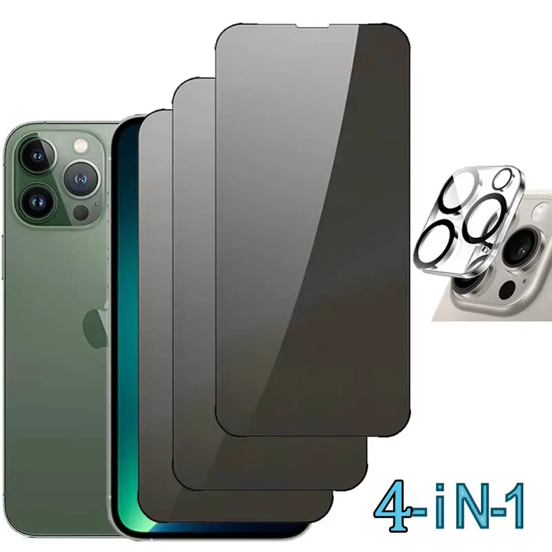 Anti špionážne sklo pre iPhone 16 15 14 13 13 Pro Max Screen Protector chránič iPhone 13mini súkromné ​​okuliare iPhone 12 11 13 14 15 Pro Glass