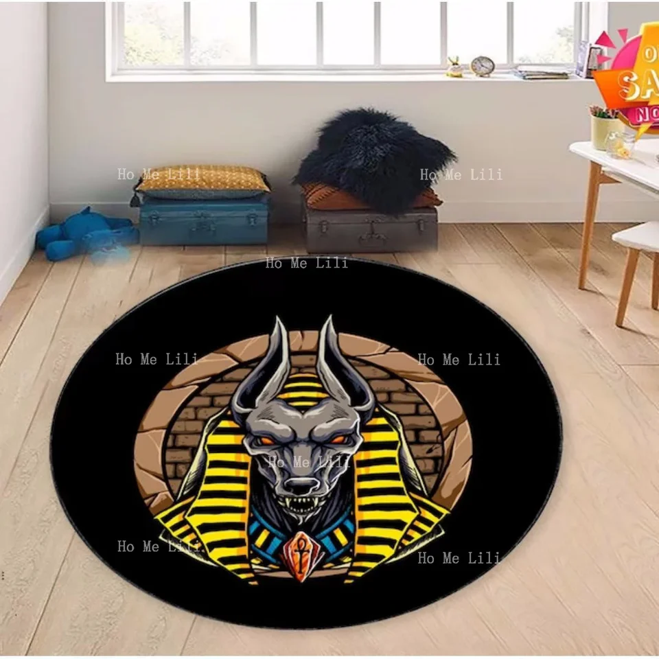 Anubis egyptský Boh smrti, mytológia, domáci dekorácia koberec koberca na chodníky, darček pre nápady, darček