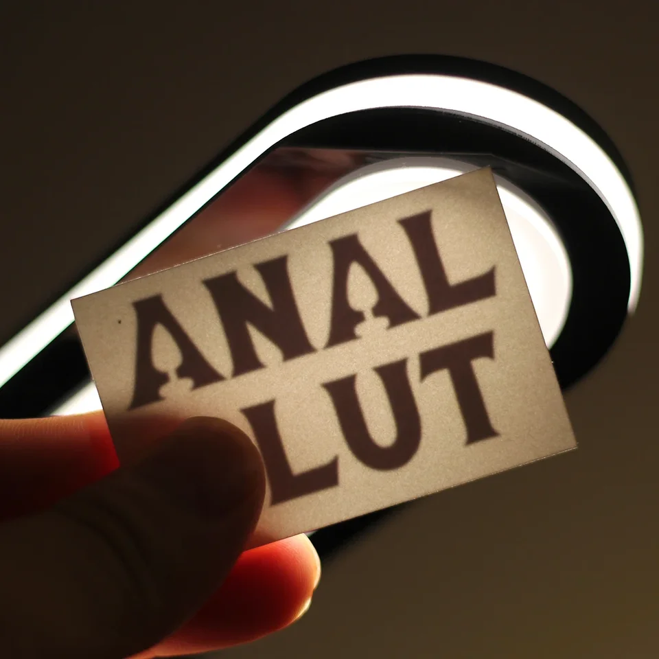 Análne anglické písmeno Hotwife Cuckold Dočasné tetovanie, vodotesná nálepka pre dospelých.