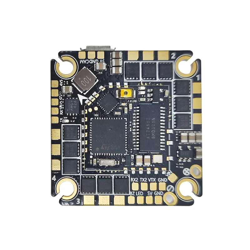 AOCODA-RC F411AIO 30A 45A 4in1 ESC F4 Vstavaný ammeter na riadenie letu 25,5 mm