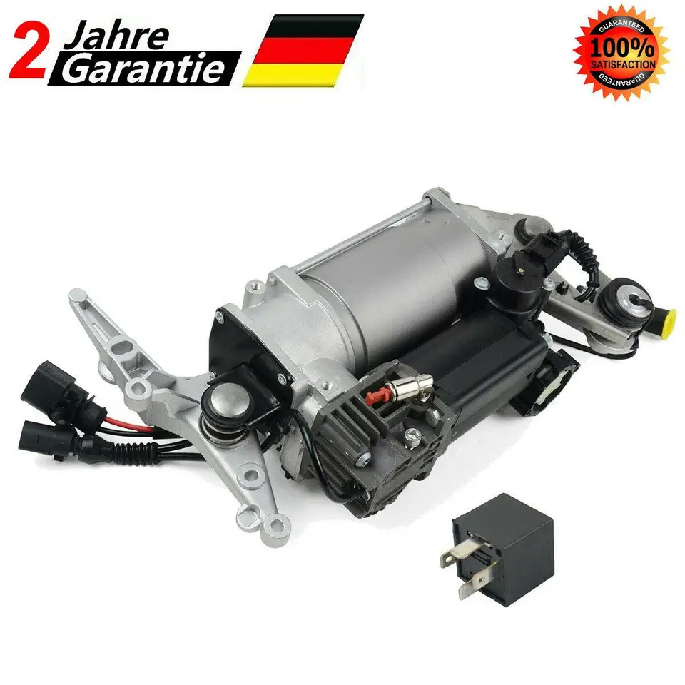AP01 vzduchový odpružený kompresor s nosičom a relé pre VW Touareg Porsche Cayenne 7L0616007A 7L0698007B 7L0616007C 7L0698007D