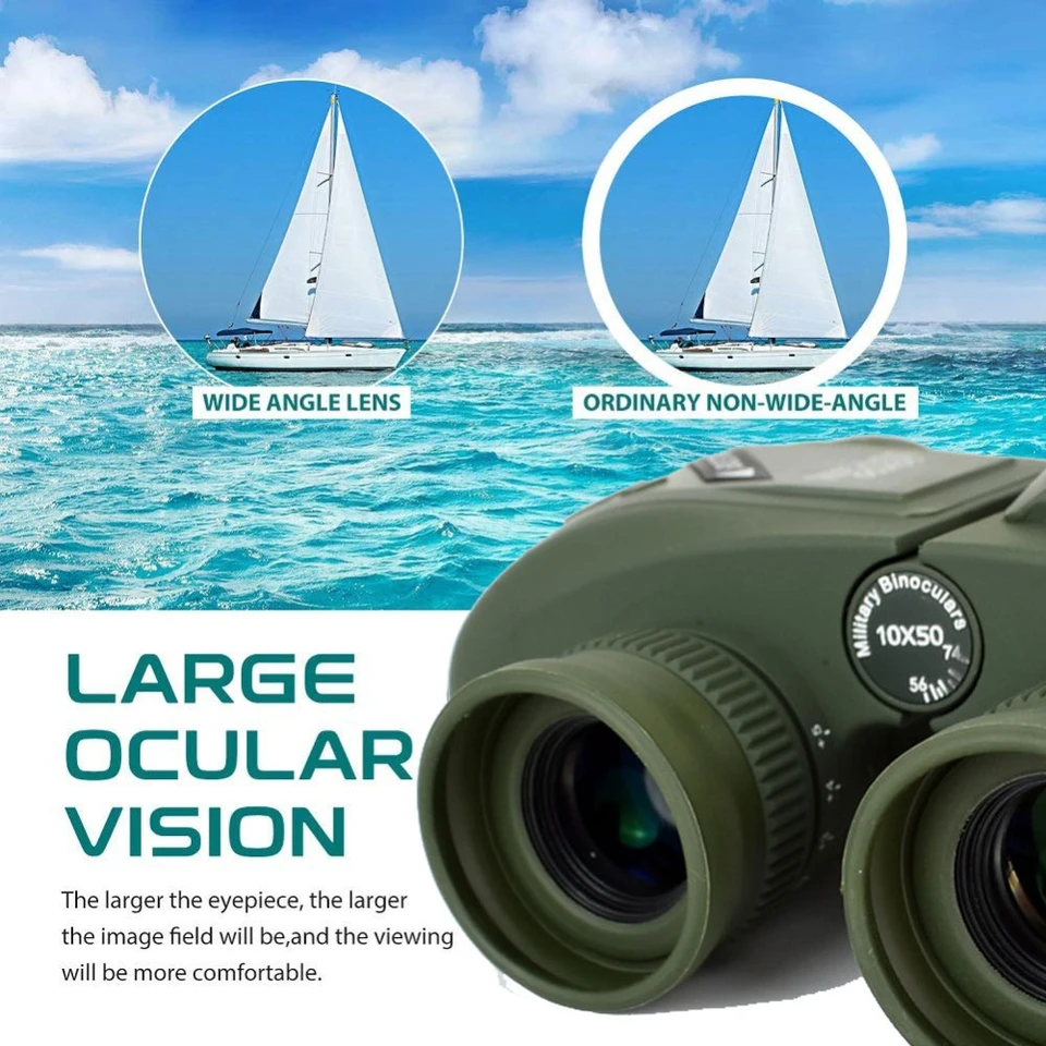 Apexel Professional Military 10x50 Telescope Zoom Long Ranors Delese Defesters vodotesná hmlová hmlová hmla Bak4 šošovky na člnkovanie kempingu