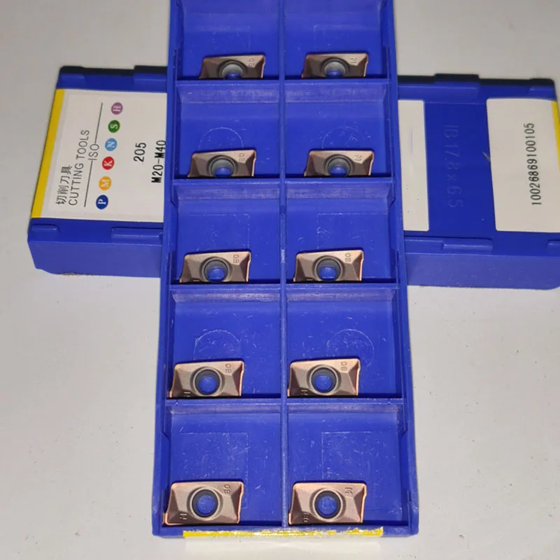 APKT11T308-PM 205 APKT 11T308 PM 205 APKT 11T308-PM 205 16 mm cnc karbid mletia vložka pre nehrdzavejúcu oceľ