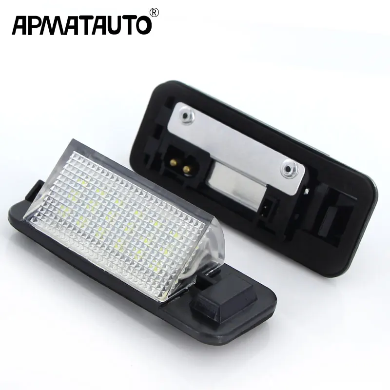 Apmatauto pre BMW E36 LED poznávacia značka LED LIGHT LIGHT 18SMD Biela 12V LAMP LIMM pre BMW E36 318I 318IS 318TI 325I M3,92-98
