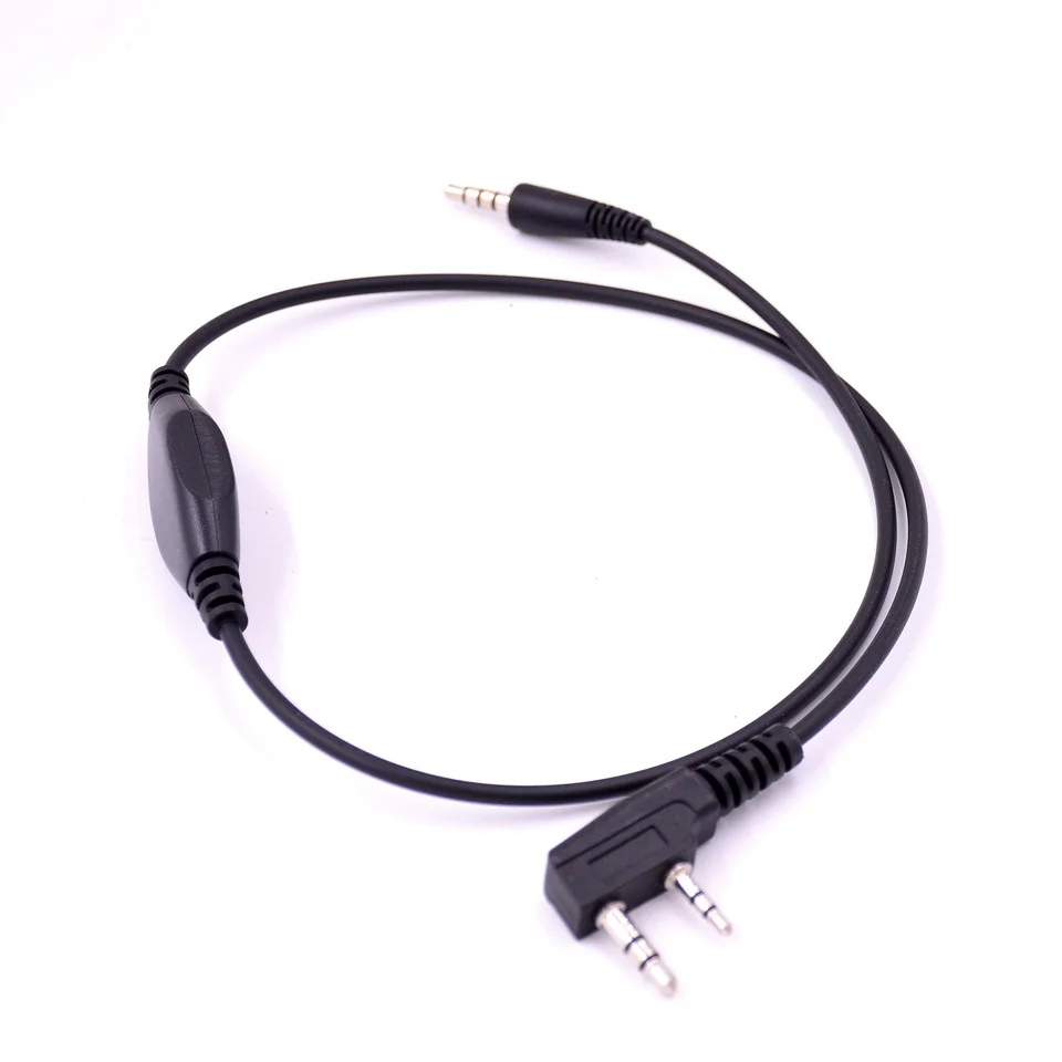 APRS to K1 káblové zvukové rozhranie pre linku rozhrania pre Baofeng UV5R Wouxun Tyt Ham Walkie Talkie Aprsdroid kompatibilný iOS Android Smart Phone