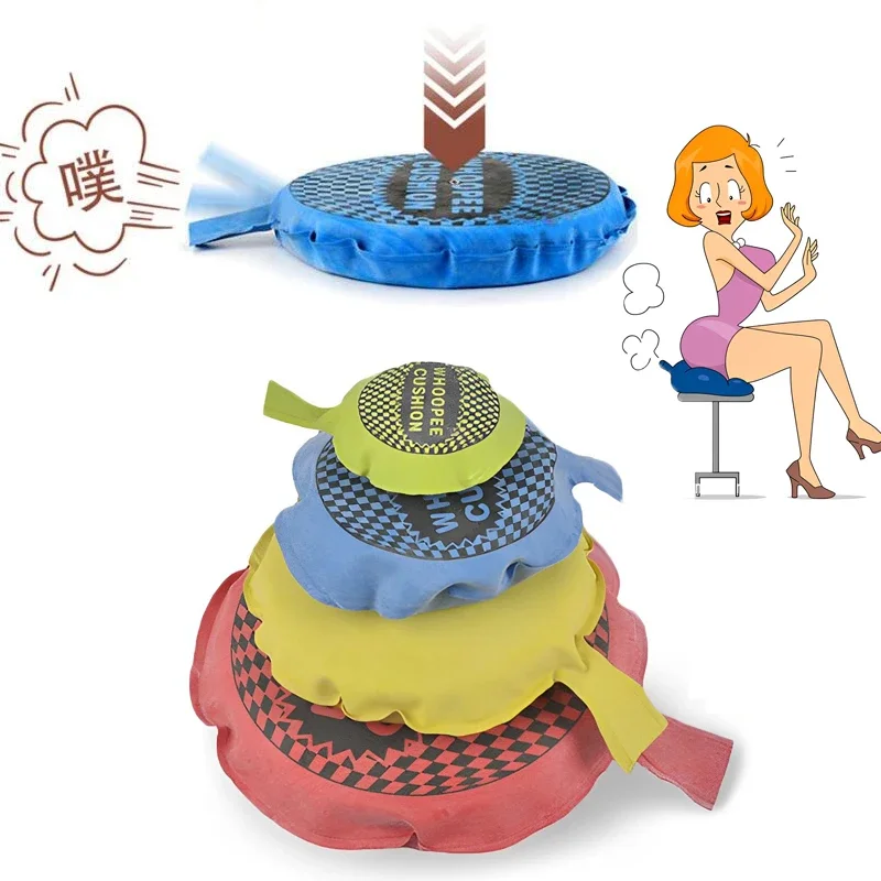 Apríl Fool's Day Joke Bag Fun Sponge Mat Whoopee Cushion Fun Joke Trick Trick Hračky