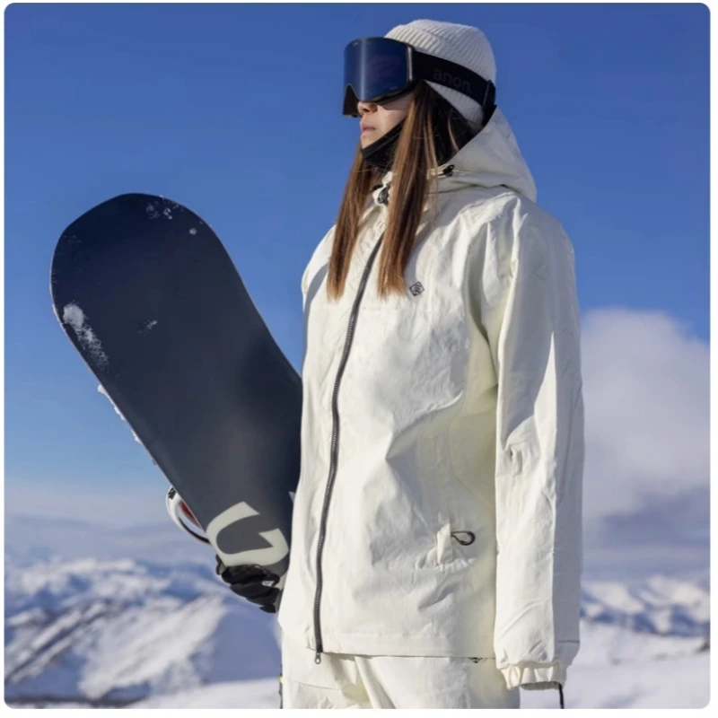 APVCX Outdoor Sport Teplo vodotesný muž a ženské bundy Nové zimné priedušné lyžiarske vybavenie lyžiarsky snowboarding kabát