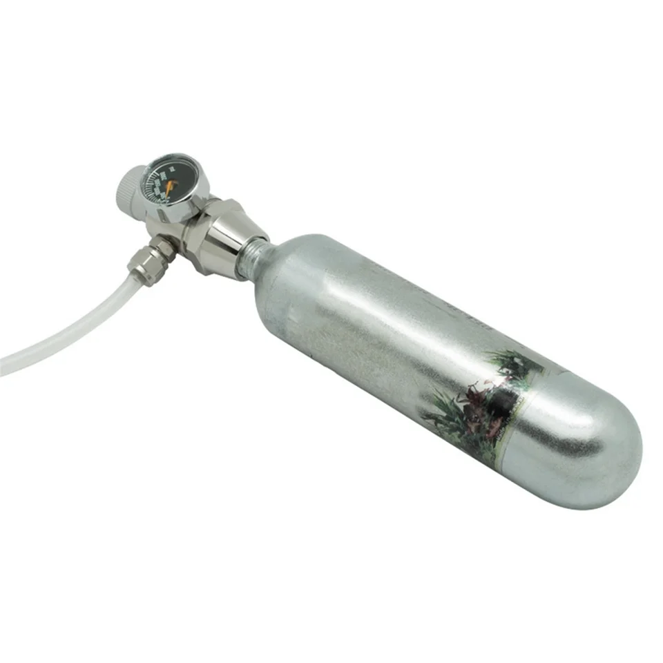 Aquarium CO2 Regulator 2000psi tlakomer pre 6 mm savicu 5/8-18unf