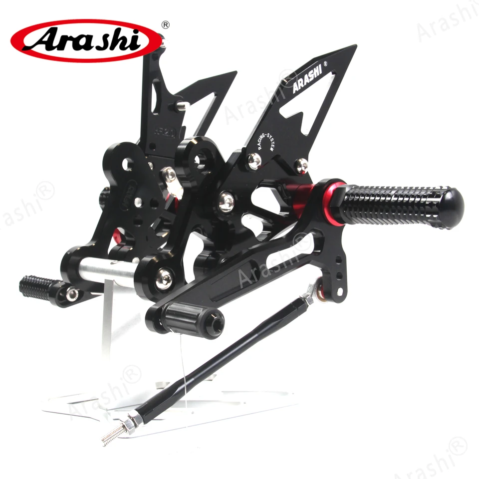 Arashi GSX-S750 / GSXS750Z Rider Nastaviteľné nastaviteľné nohy nôh pre kolíky Suzuki GSXS750 GSX-Z750 2015-2022 2019 2020 2020 2021