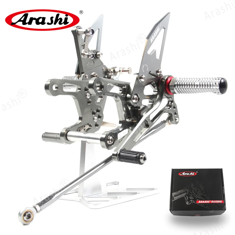 Arashi pre Kawasaki ZX -10R / ZX1000 / ZX1000J 2011 - 2015 CNC nastaviteľné pretekárske nohy pretekárske pegs post