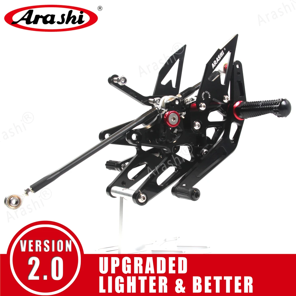 Arashi pre Yamaha YZF -R1 2005 - 2022 CNC nastaviteľné nohy pegs pegs pre 2013 2013 2015 2016 2016 2017 2018 2019 2019 2020 2021