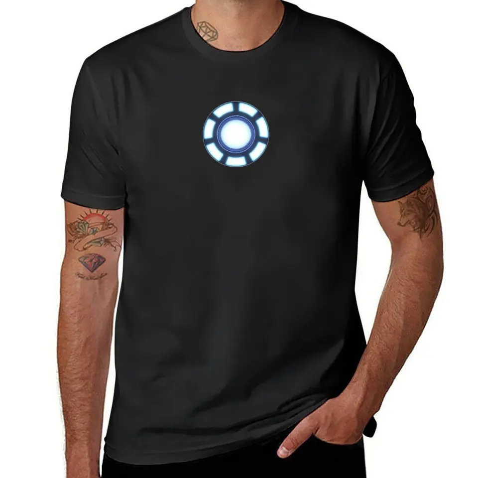 Arc Reactor Tony Tričko Blúzka estetické oblečenie pánske tričká