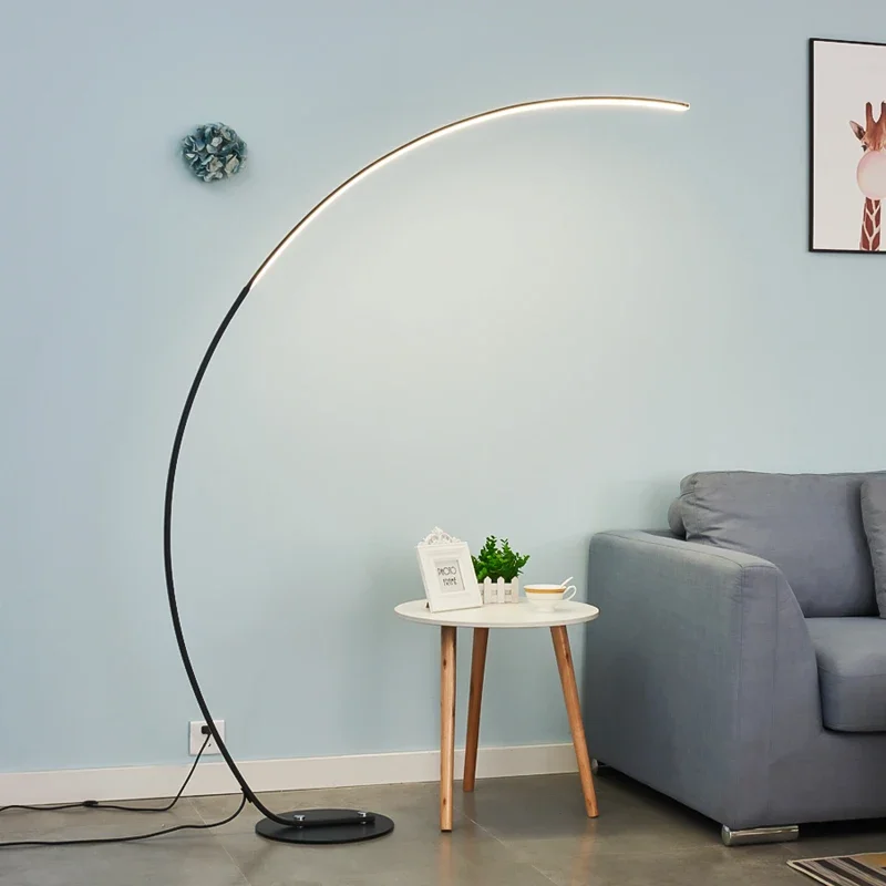 Arc RGB stojace lampy Čierna biela