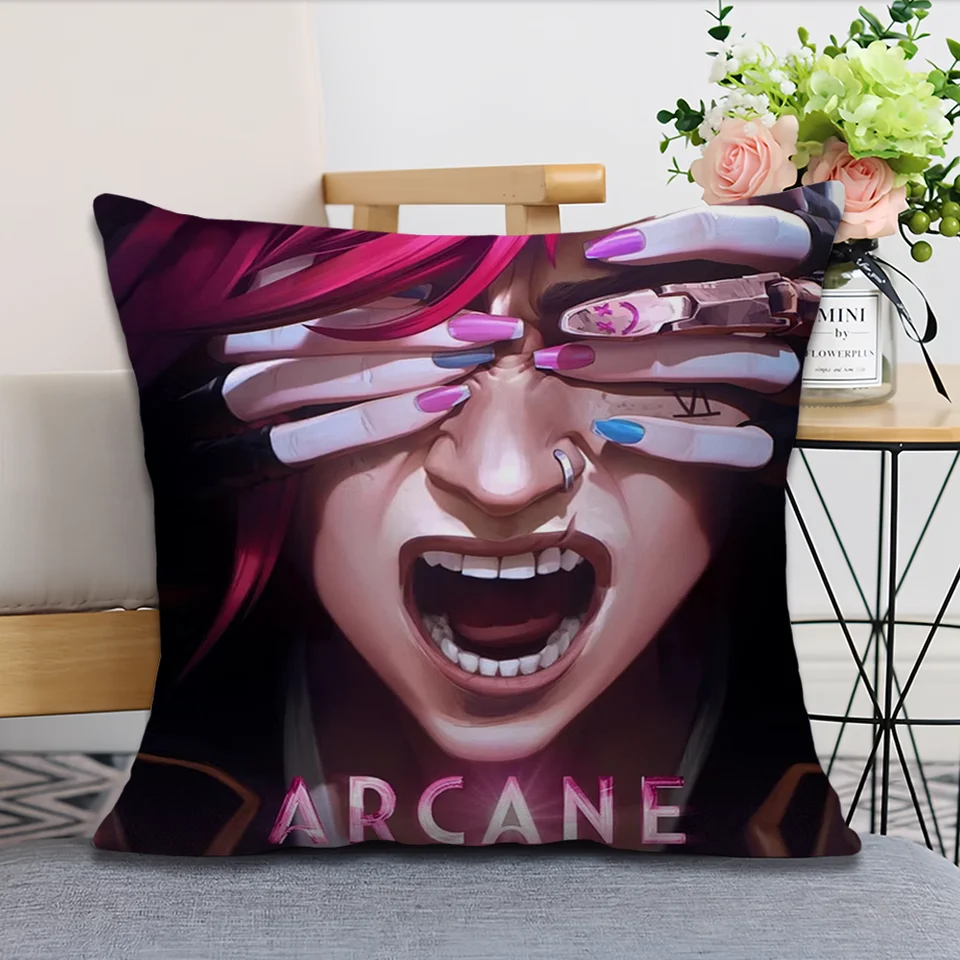 Arcane 2 L-League of L-Legends vankúš v vankúši obývacia izba Domov pohovka v kancelárskych obchodoch kryt tlače komfort dekorácie