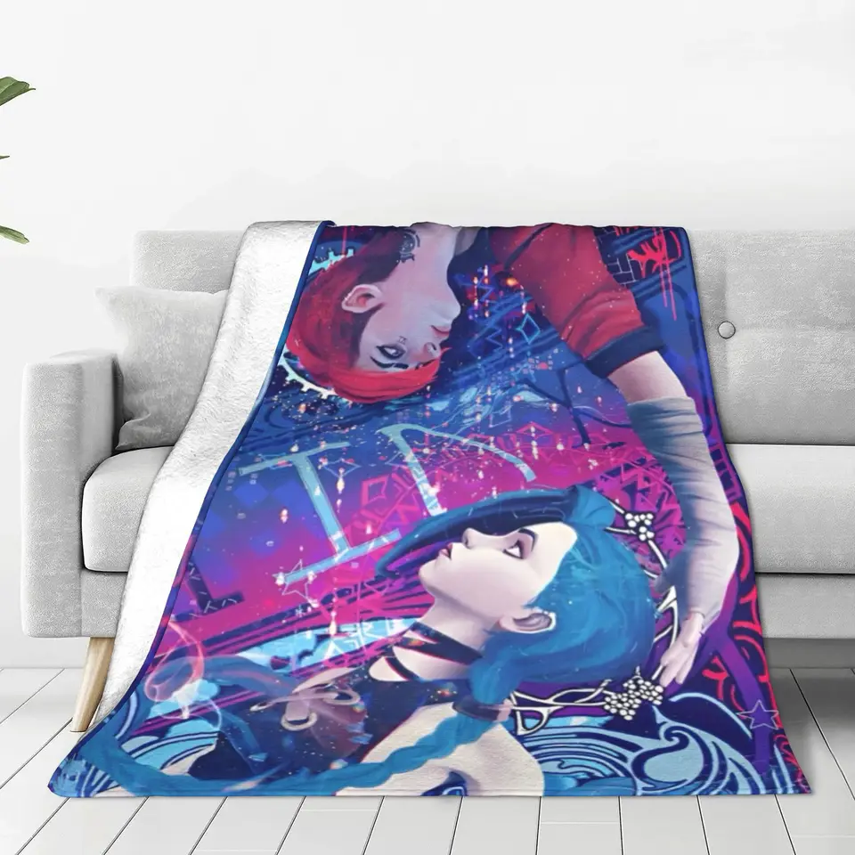 Arcane Anime Legends pletené prikrývky