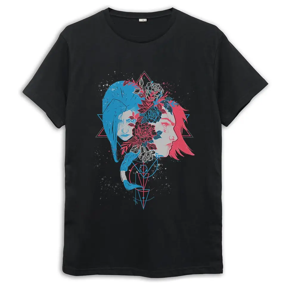 Arcane Jinx a Vi Art Tir tričko 100 bavlnených oblúkov 658680