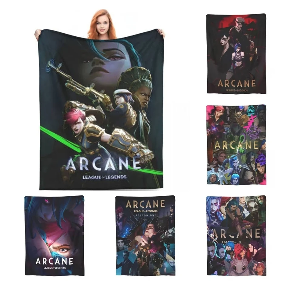 Arcane prikrývka koralová fleece plyšová dekorácia Fantasy multifunkcia super teplý hádzanie prikrývky pre podstielku cestovné koberec