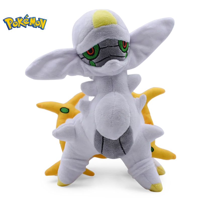 Arceus peluche llavero Pokemon Plush Hračky Kawaii Vypľované zvieratá Karika