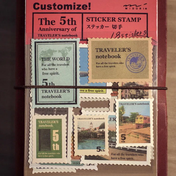 Architektúra notebook retro cestovanie dekoratívny denník nálepka Scrapbook Dekorácie kancelárske potreby pre domácich majstrov