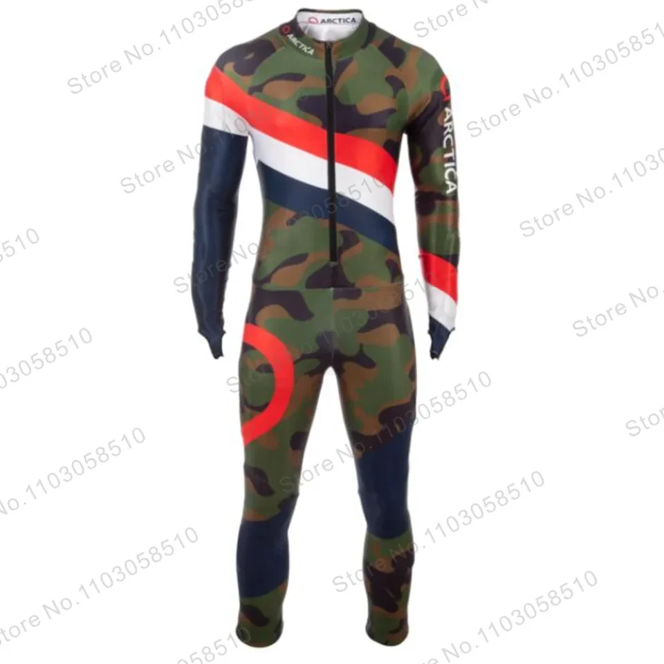 Arctica GS, ktorý nie je zložený rýchlostný oblek Performance GS Men Race Ski Suits Winter prírub