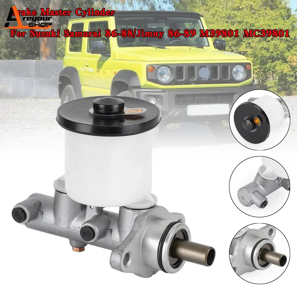 Areyourshop Brake Master Cylinder pre Suzuki Samurai 86-88/Jimny 86-89 M39801 MC39801 5110083470 5110070A00 5110077A00