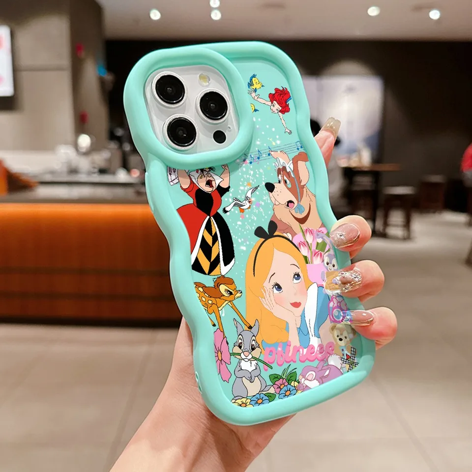 Ariel Jasmine Alice Princess Telefón pre puzdro pre Xiaomi Redmi Note 13 12 12S 11 10 9 Pro Plus A3 A2 14C 13C 12C 10C 4G 5G Wave Cover Cover
