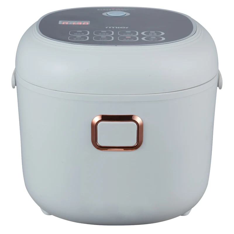 Arier Rice Cooker 2L 12-24V 220V CAR TRACK HOMON DUALU POUŽITIE Mul-funkčné zariadenie pre kemping biele anglické menu