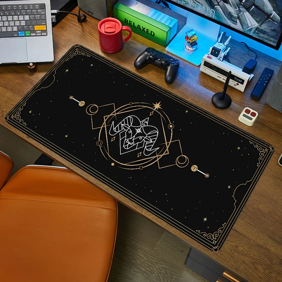 Aries PC Gaming Accessories Gamer MousePad Gamer 900x400 XXL Mouse Pad Mat Rat Desk počítačového stola Veľké rohože Office Mause vankúšiky Nastavenie myší