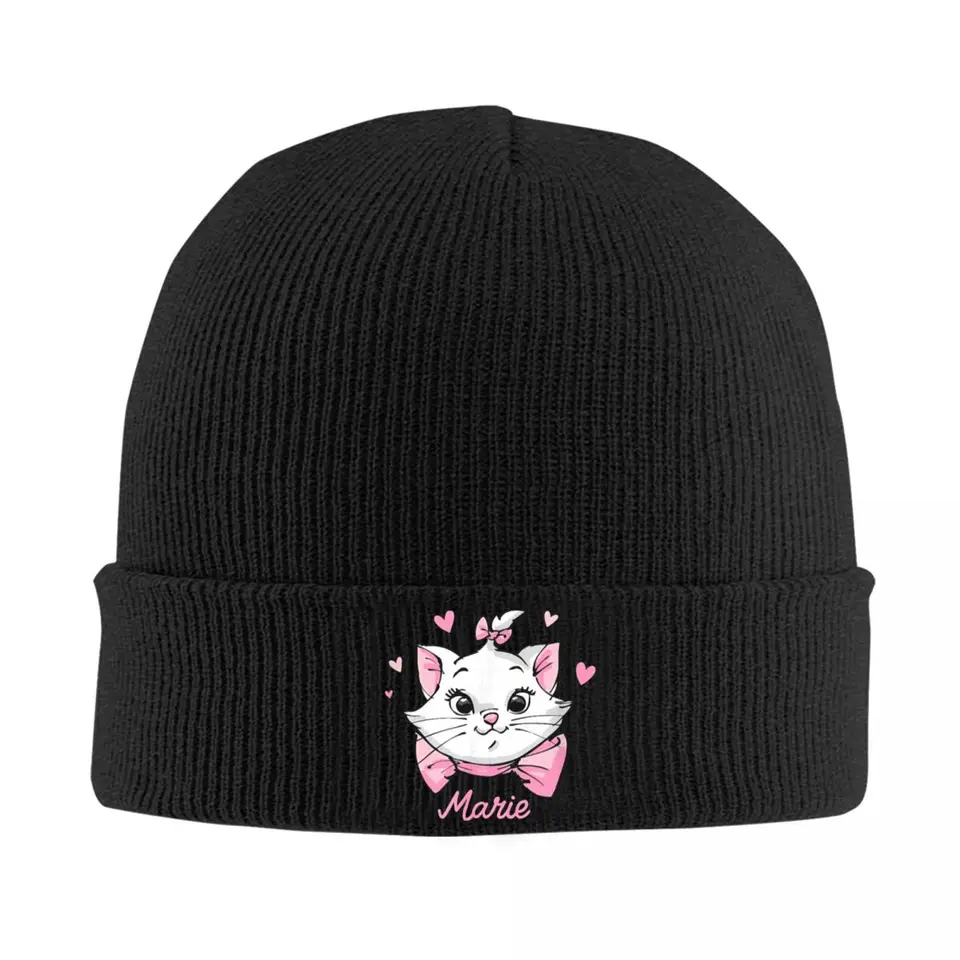 Aristokrati Marie Cat Bonnet Hats Pletited Hat Men Ženy unisex príležitostné elastické čiapky čiapky jarné vonkajšie športové čiapka čiapka