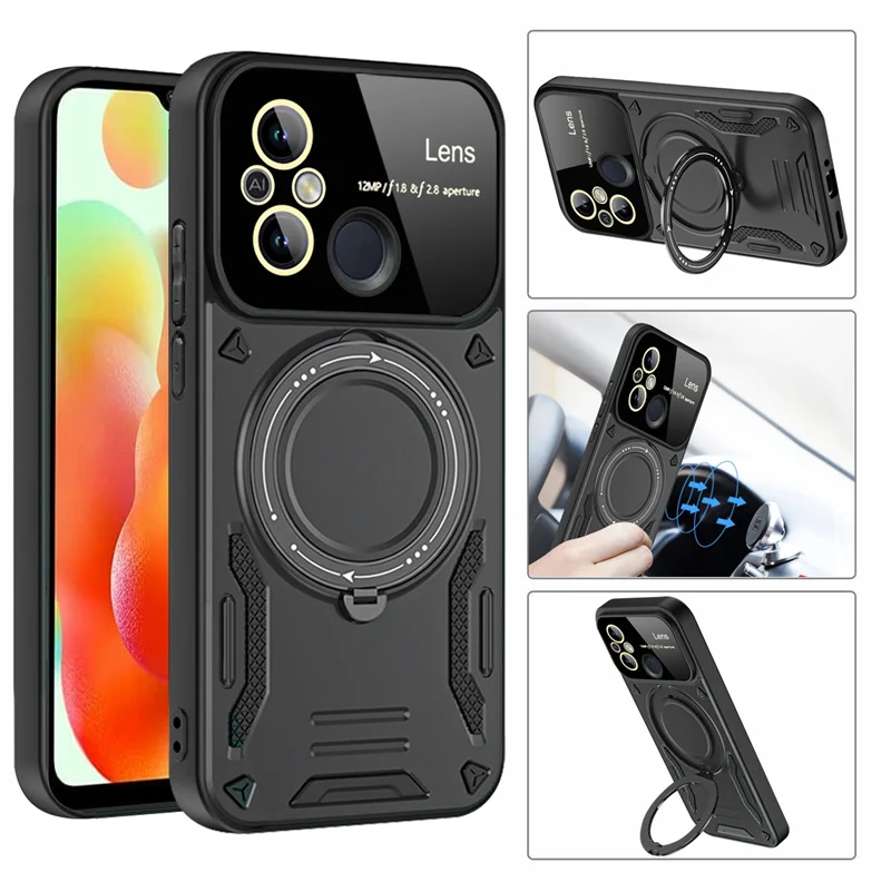 Armor Funda pre Xiaomi Redmi 12C 13C 10c 9c Magsafe Wireless nabíjacie puzdro pre puzdro pre Redmi 11a 10a 9a