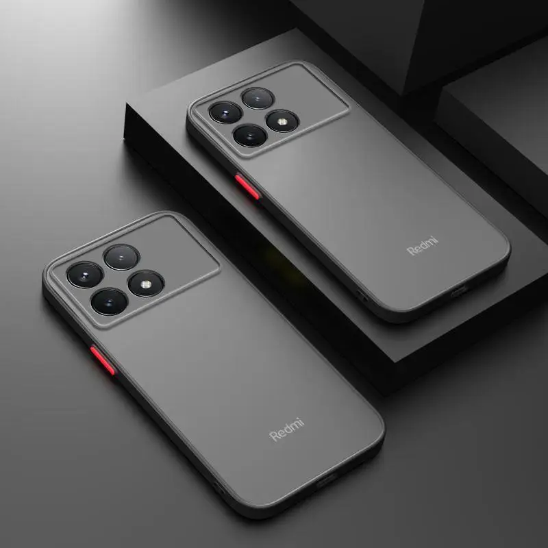 Armor Matte Case pre Xiaomi Redmi Note 13 Pro Plus X6 Pro 13C 4G alebo 5G Coque Funda Trivecent Hard PC Ochranné krytie