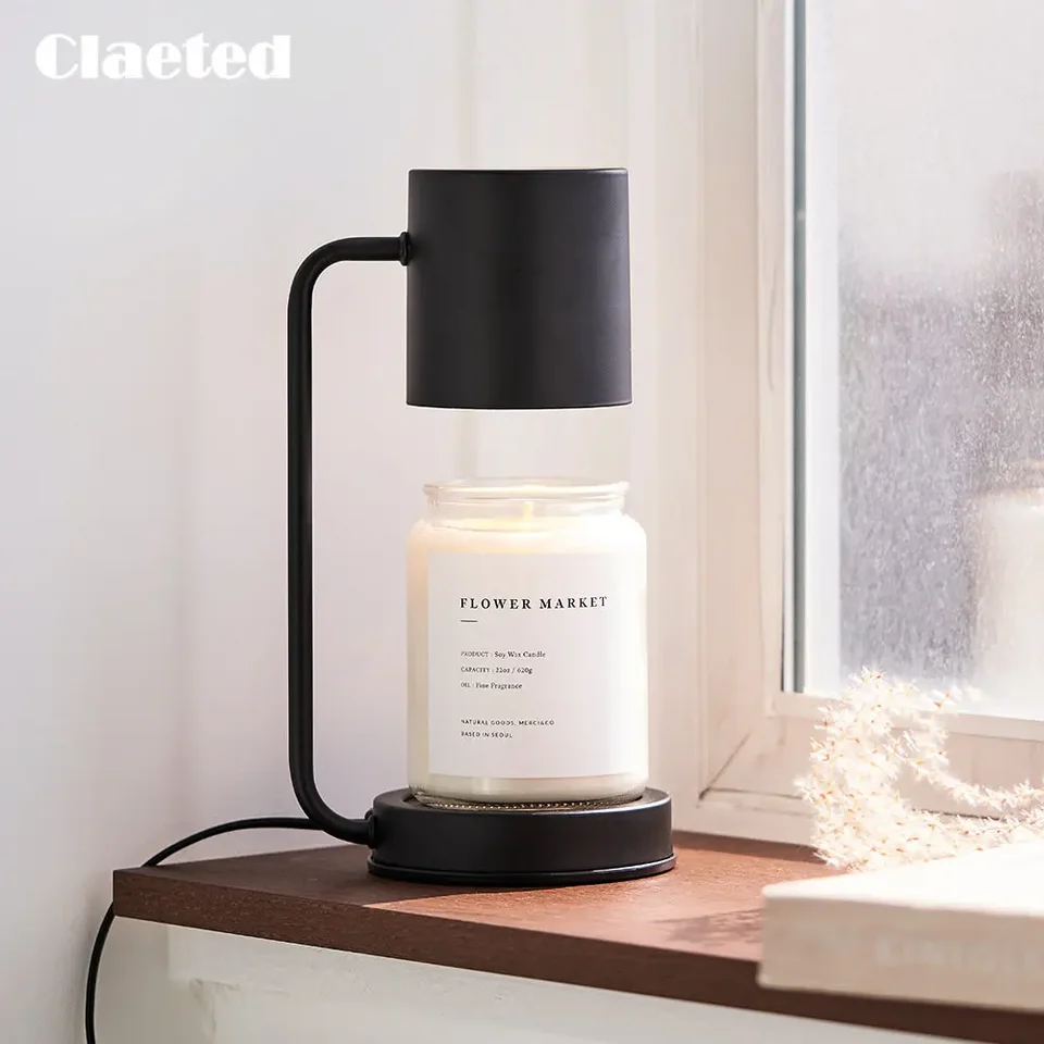 Aromaterapeutická sviečka stolová lampa s časovačom a minimalistickou vôňou stĺpca pre stolovú lampu pre spálňu obývacia izba Atmosféra svetlo