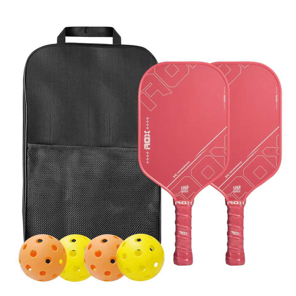Arronax Cold Press Pickleball Paddle Glass Fiber Usapa schválený Pickleball Set Sports Outdoor Beach Tennis Racket Criket Ball