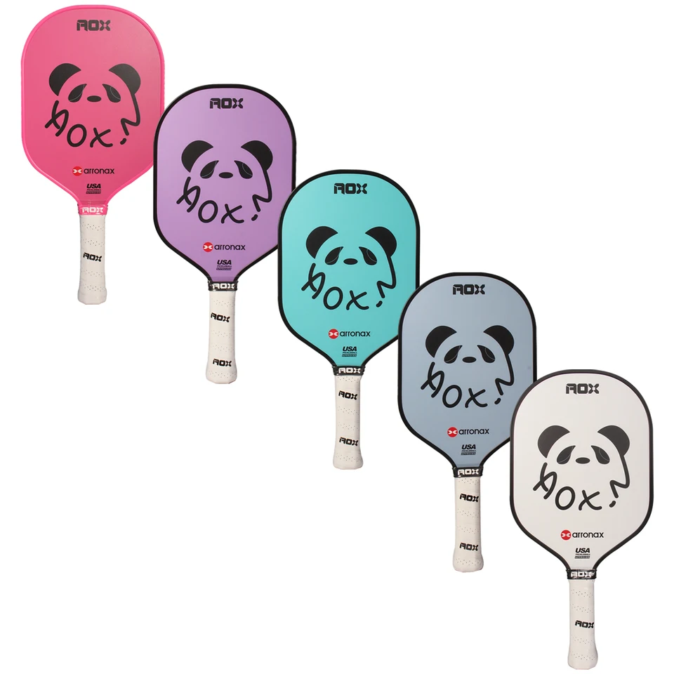 Arronax Kids Pickleball Paddle Paddle Child Glass Fiber Panda Rabbit Patter