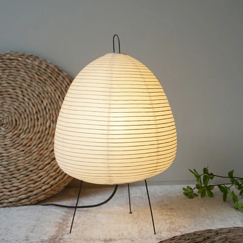 Art Rice Paper Led LED stolová lampa statív poslanky