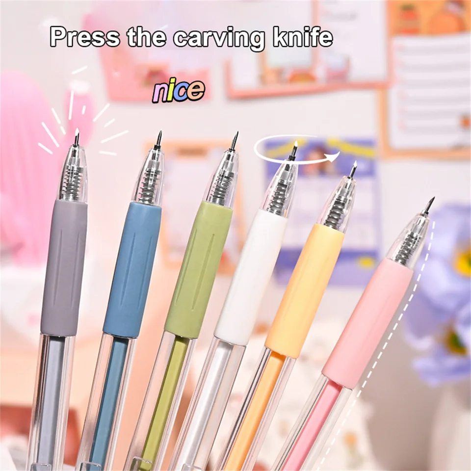 Art Utility nôž strihané nálepky Scrapbooking 1 kus remeselníckych dodávok perá nožové náradie Škola Spotrebné potreby strih