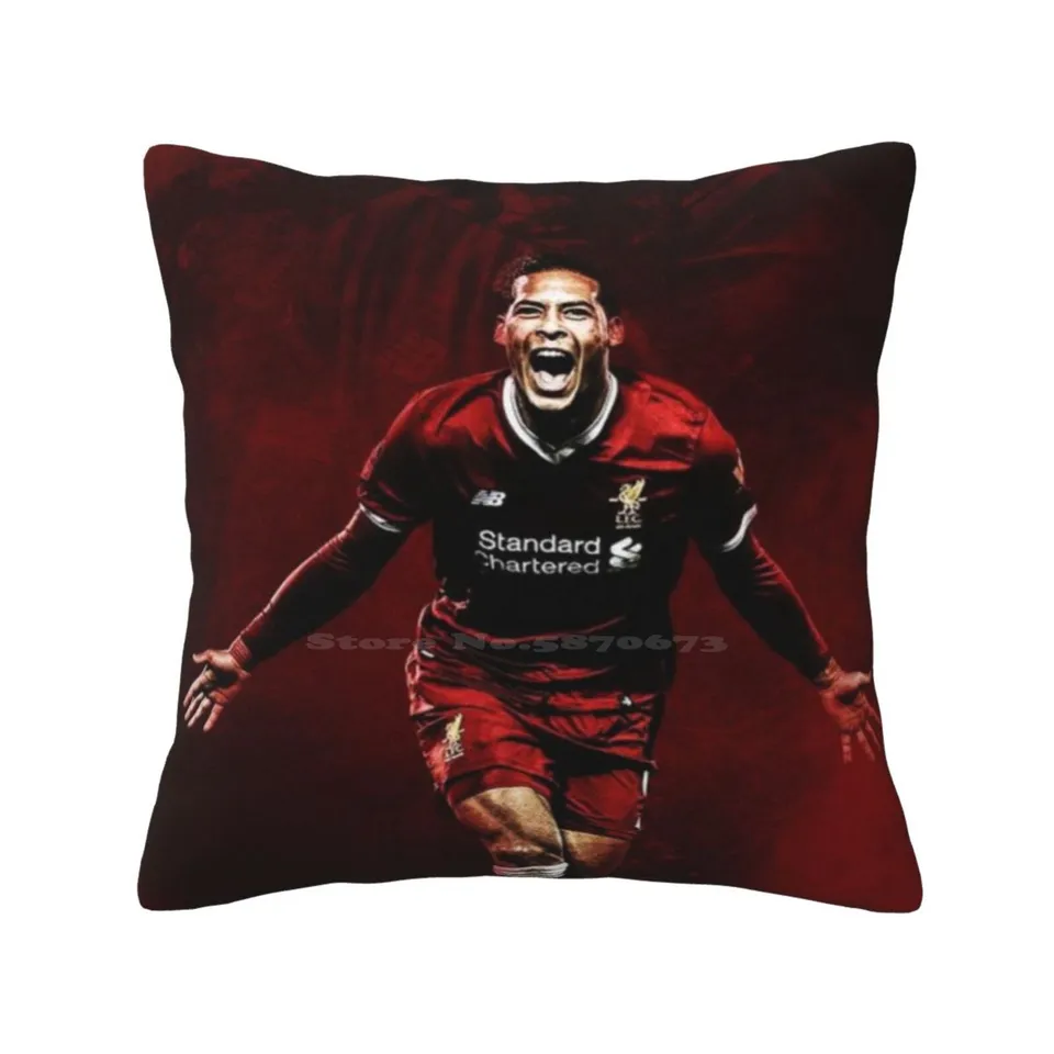 Art Virgil tapeta mäkká pohodlná vankúš Virgil Van Dijk Art Virgil van Dijk tapeta Virgil van dijk ilustrácia