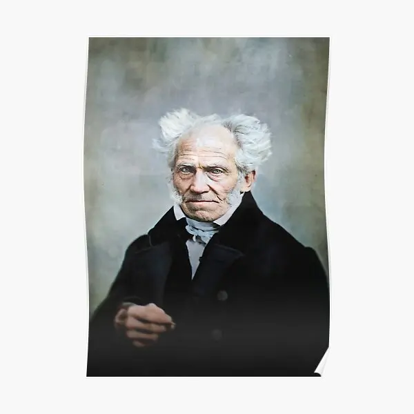 Arthur Schopenhauer 1859 Plagát Moderná nástenná nástenná maľba miestnosť domáci výzdoba tlač