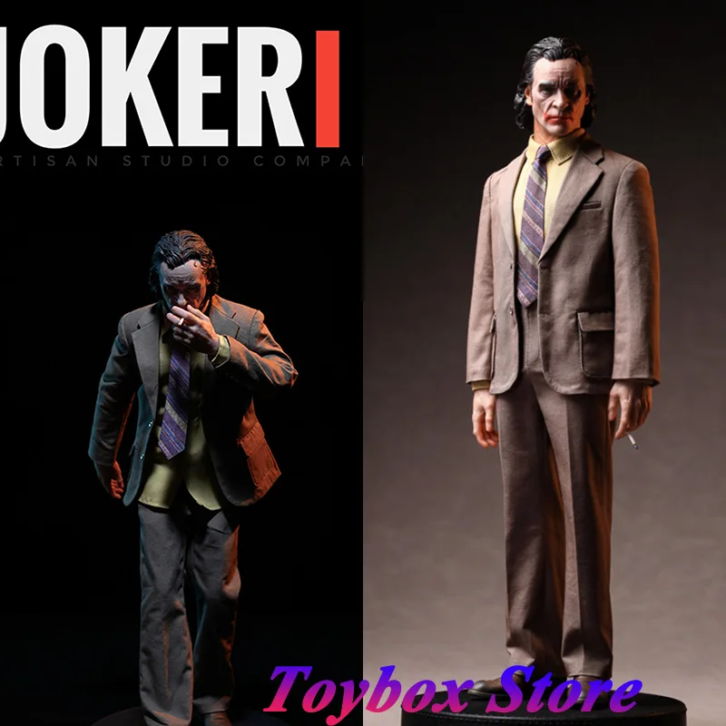 Artisan Studio 1/6 Joaquin Phoenix Clown Detective Comics Joker Villain Suit Lover Man Action Action Collectible Hračky